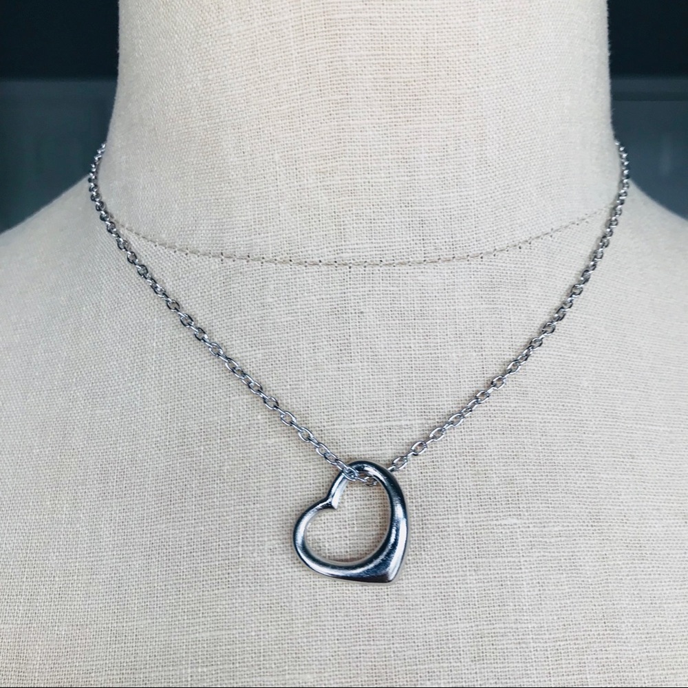 Silver Heart Necklace